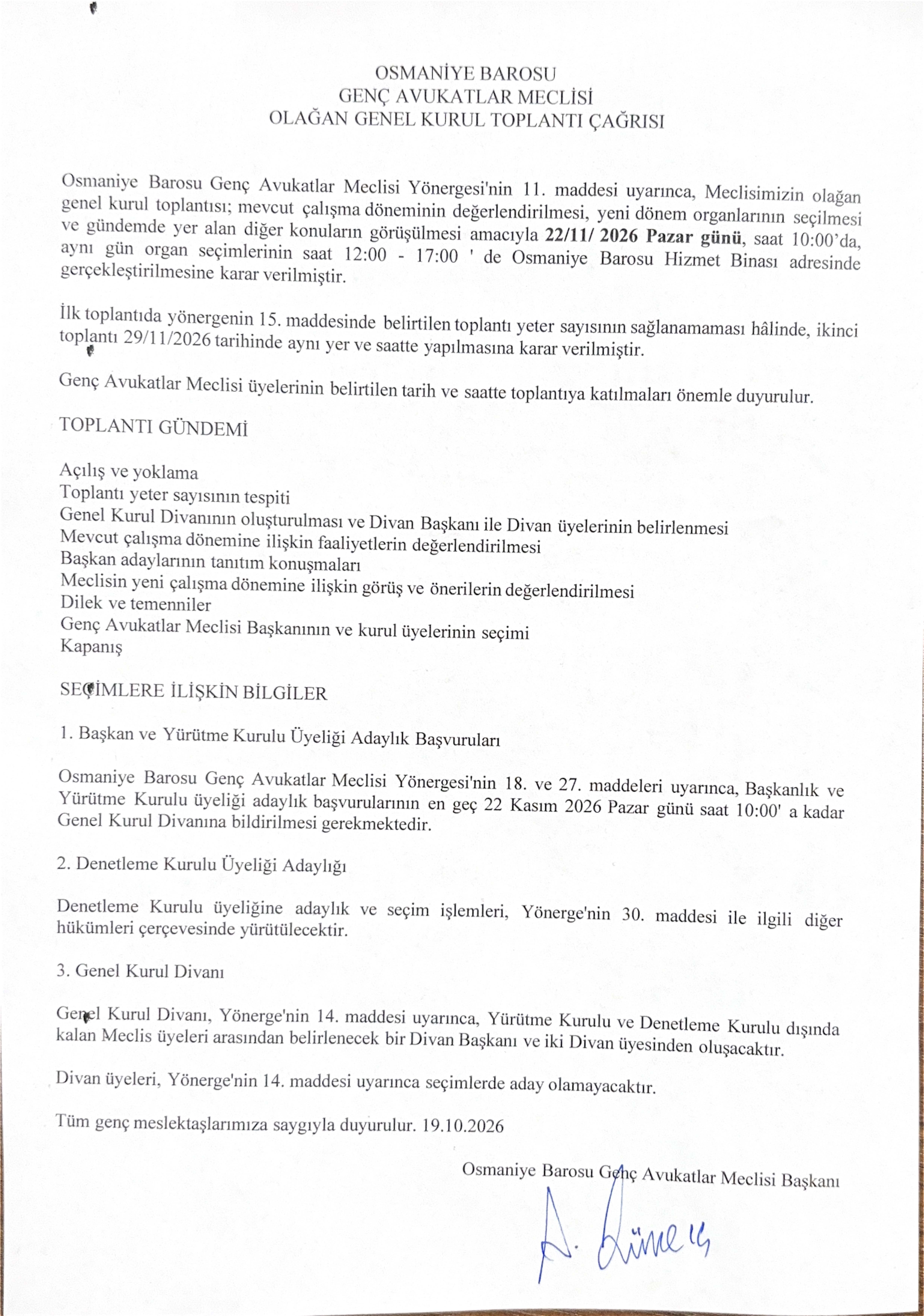 OSMANIYE BAROSU